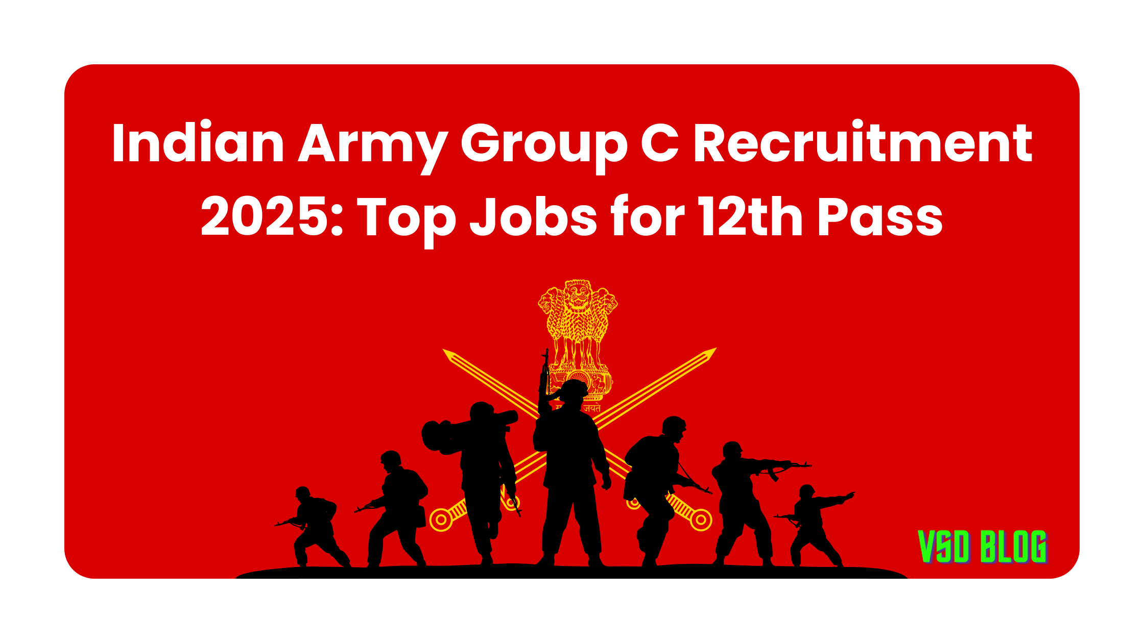 Indian Army Group C Recruitment 2025: Top Jobs for 12th Pass